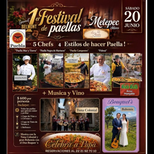 1er Festival de Paellas