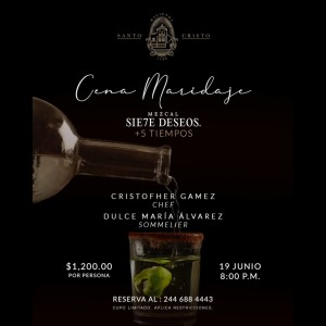 Cena Maridaje - Santo Cristo