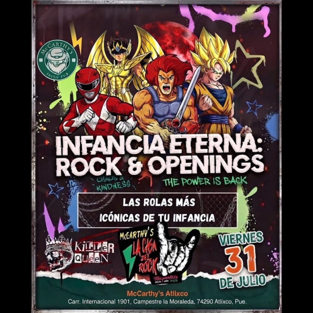Infancia Eterna Rock & Openings