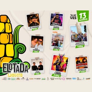 Cartelera 13 de agosto Elotada Atlixco 2026