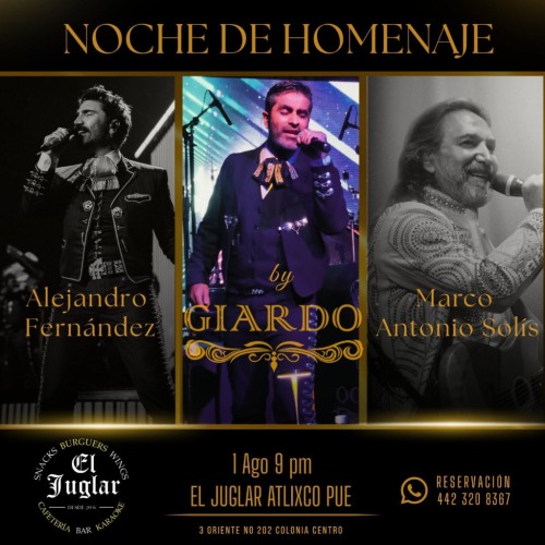 Noche de Homenaje a Alejandro Fern�ndez y Marco Antonio Sol�s
