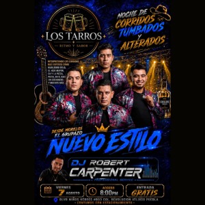 Noche de Corridos Tumbados y Alterados