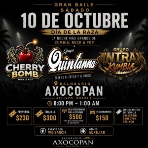 Gran Baile en Balneario Axocopan