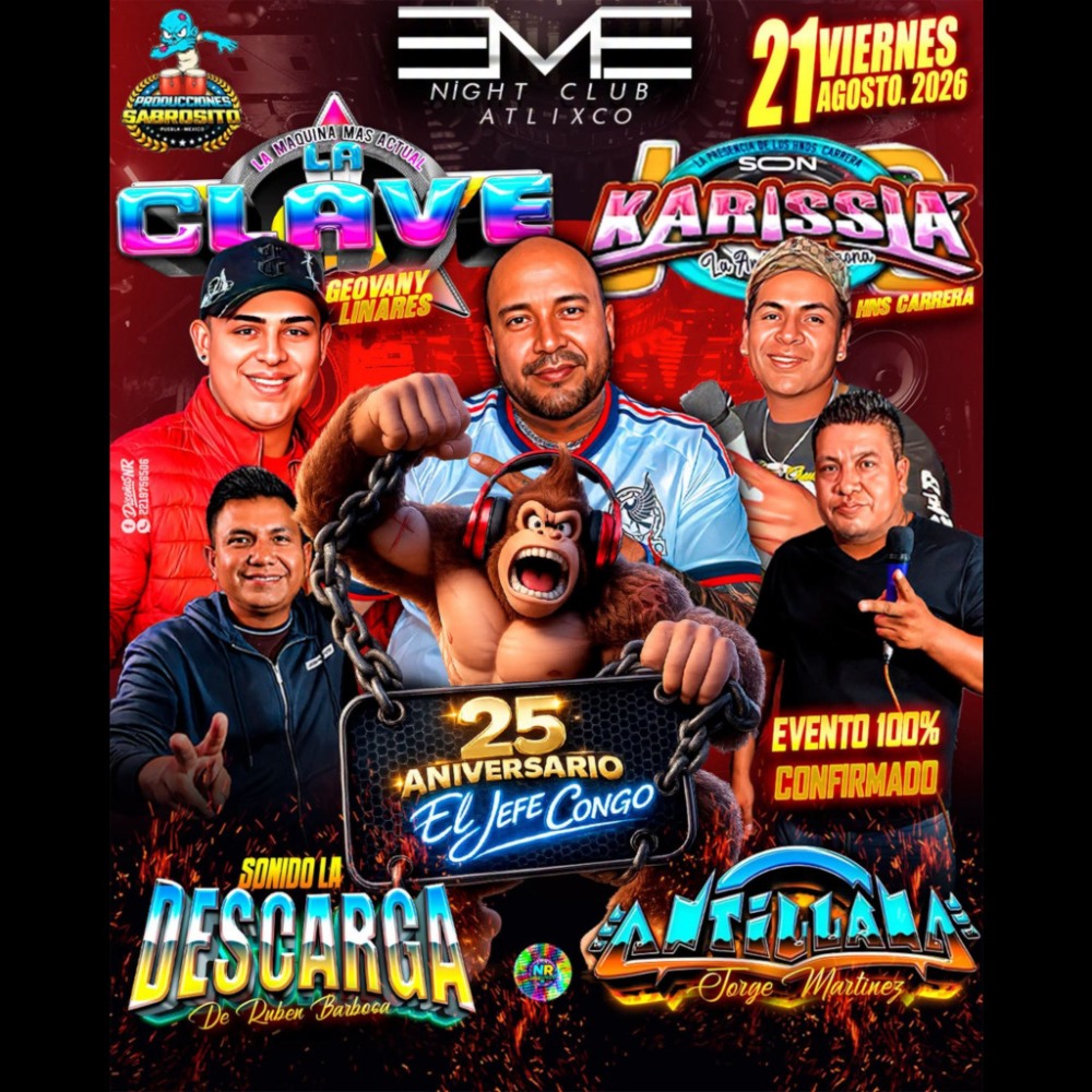 25 Aniversario del Jefe Congo en El M Night Club