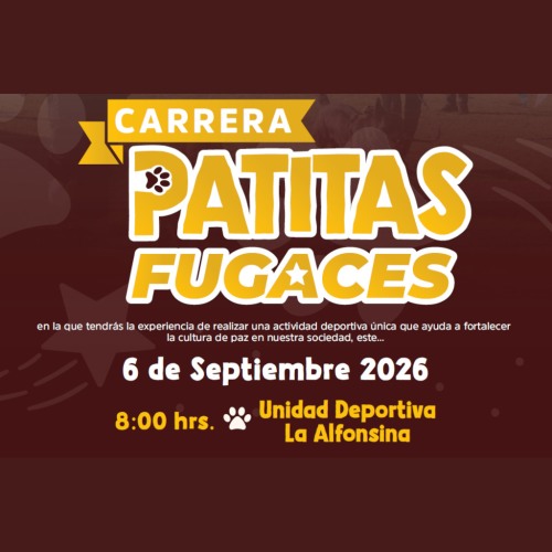 Carrera Patitas Fugaces 2026