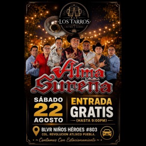 Alma Sure�a en Los Tarros Atlixco