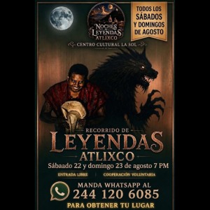 Recorrido Noches de Leyendas Atlixco