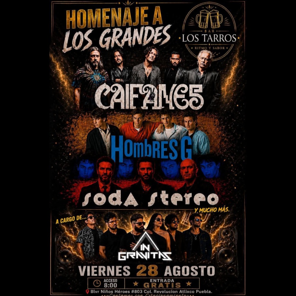 Homenaje a los Grandes del Rock-Pop en Espa�ol