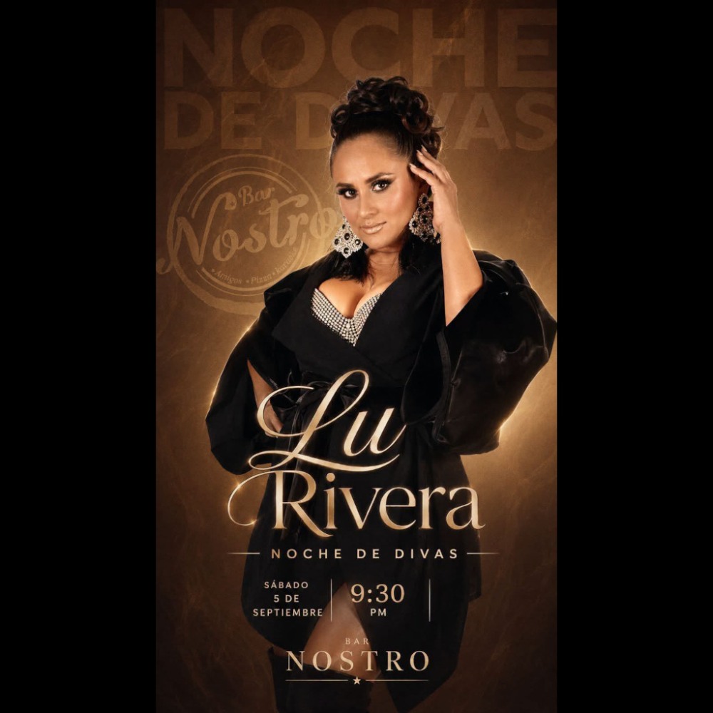 Lu Rivera, Noche de Divas en Bar Nostro