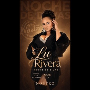 Lu Rivera, Noche de Divas en Bar Nostro