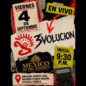 Evoluci�n en vivo en M�xico de Mil Sabores