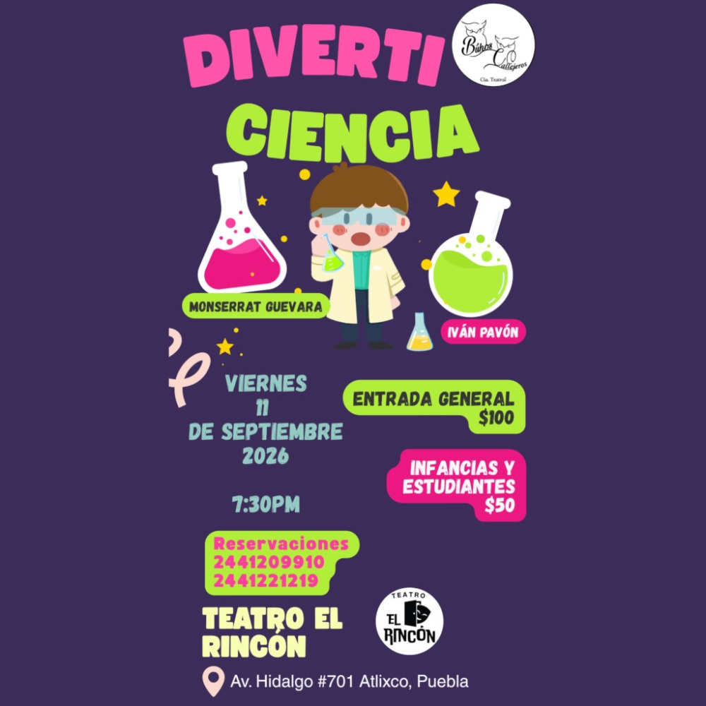 DivertiCiencia en Teatro El Rinc�n