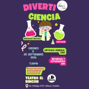 DivertiCiencia en Teatro El Rinc�n