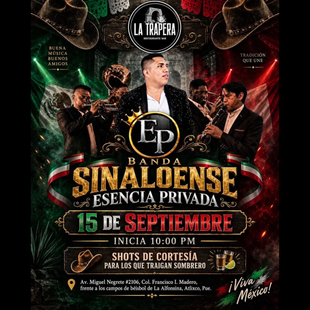 Banda Sinaloense Esencia Privada en La Trapera