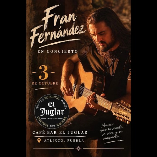 Fran Fern�ndez en concierto en Caf� Bar El Juglar