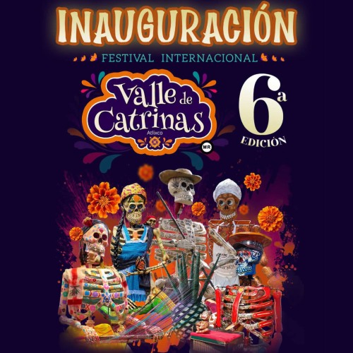 Inauguraci�n del Valle de Catrinas 2026 en Atlixco