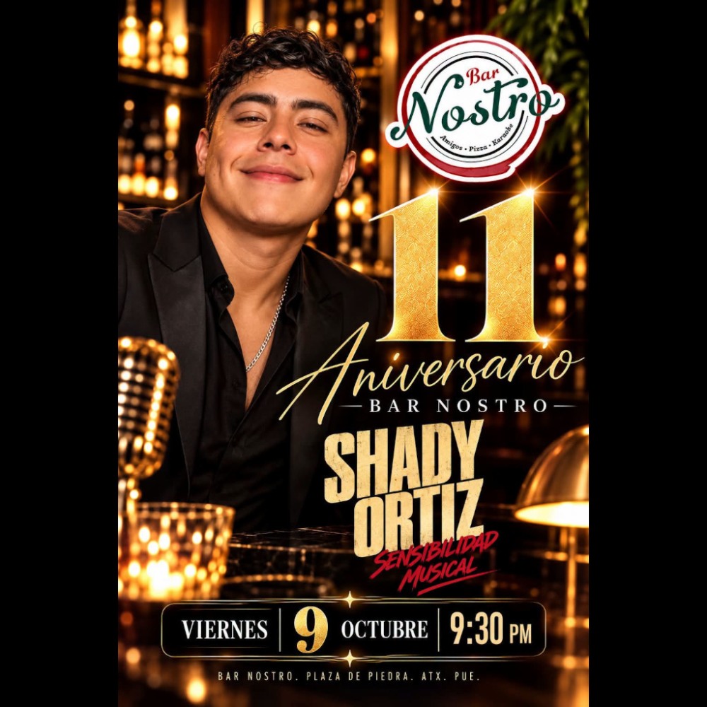 Viernes rom�ntico con Shady Ortiz en Bar Nostro