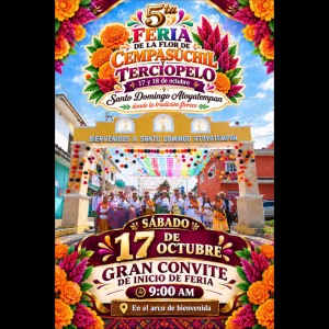 5a Feria de la Flor de Cempas�chil y Terciopelo 2026