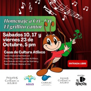 Homenaje a Cri-Cri: El Grillito Cantor