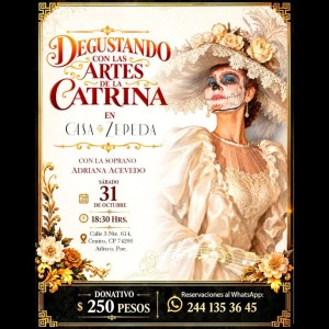 Degustando con las Artes de la Catrina