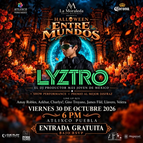 Halloween Entre Mundos 2026 con LYZTRO