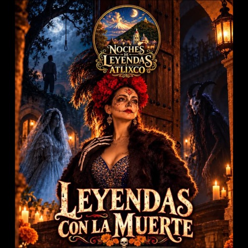 Leyendas con la Muerte: recorrido nocturno en Casona La Sol, Atlixco
