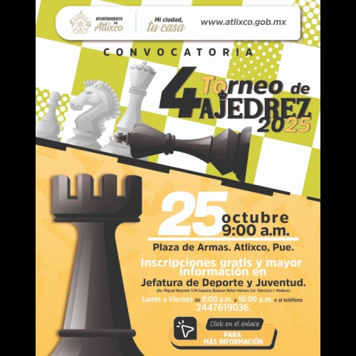 4to Torneo Municipal de Ajedrez