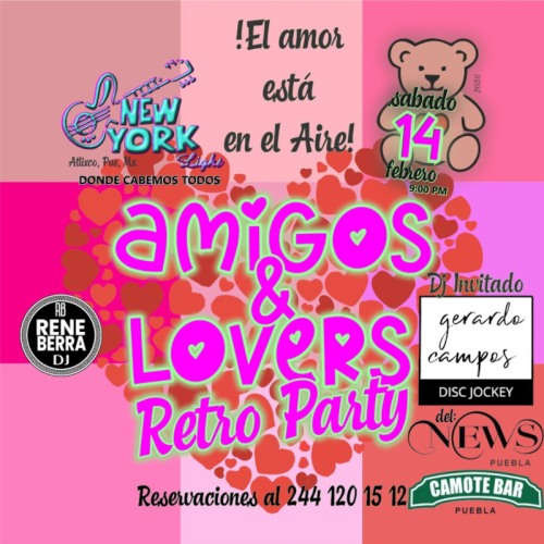Amigos y Lovers Retro Party