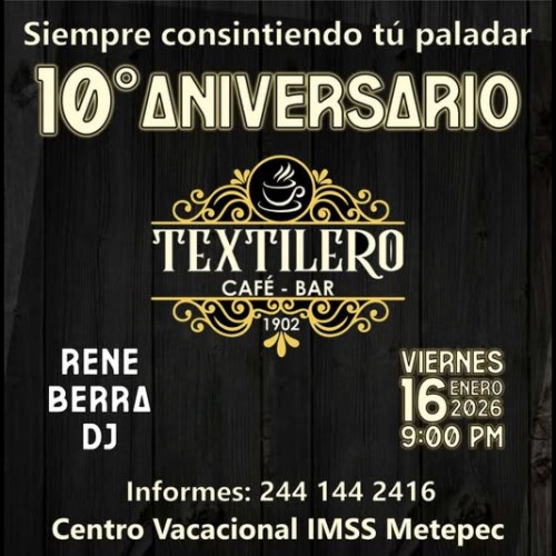 10o aniversario Textilero