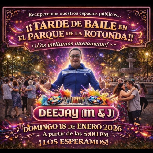 Tarde de Baile en el Parque de la Rotonda