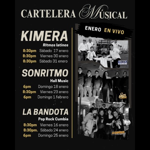 Enero en vivo - Casa Atlixco 