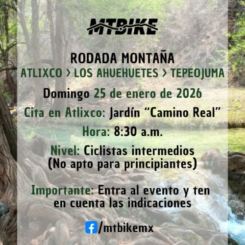 Paseo a Ahuehuetes 2026