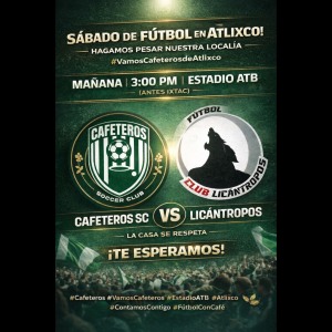 Cafeteros FC vs Lic�ntropos - Liga TDP