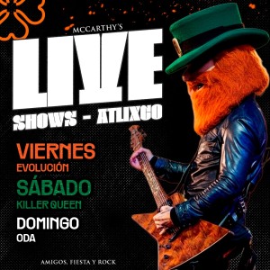 Live Shows - McCarthy's Atlixco