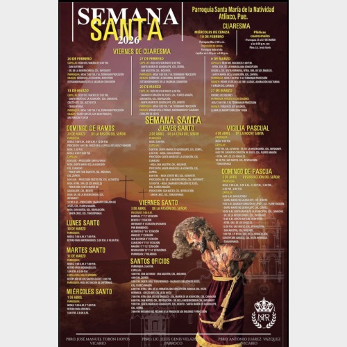 Programa Cuaresma y Semana Santa