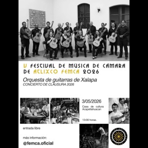 Orquesta de guitarras de Xalapa - FEMCA 2026