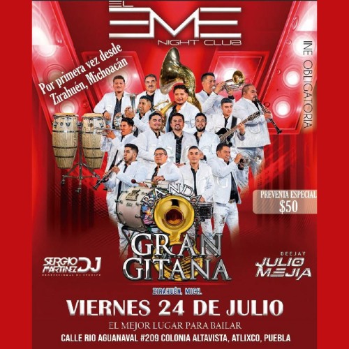 Banda Gran Gitana en El EME Night Club