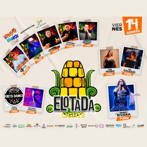 Cartelera 14 de agosto Elotada Atlixco 2026