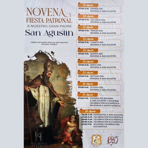 Novena y Fiesta Patronal en honor a San Agust�n