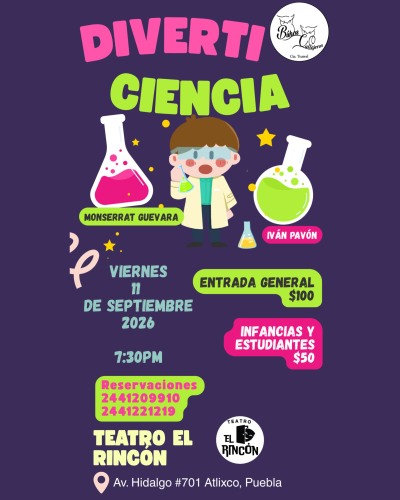 DivertiCiencia en Teatro El Rinc�n