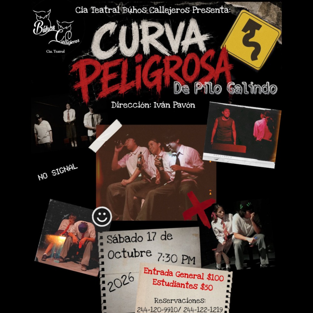 Curva Peligrosa, de Pilo Galindo, en Atlixco
