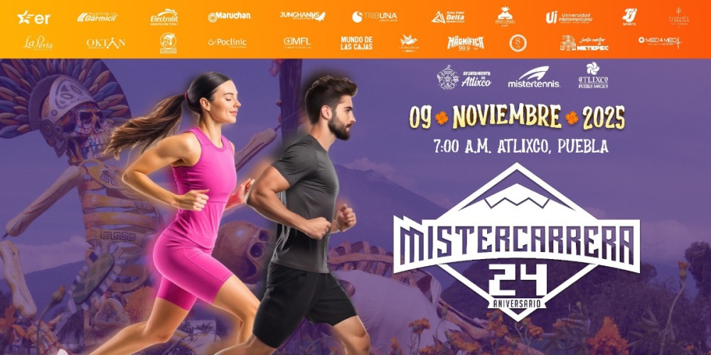 Mistercarrera Atlixco 2025 - 24 aniversario