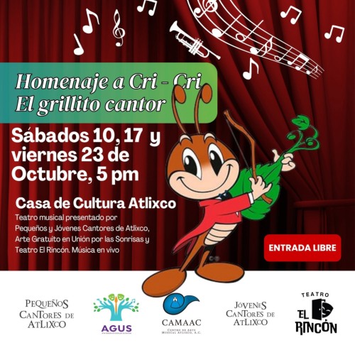 Homenaje a Cri-Cri: El Grillito Cantor