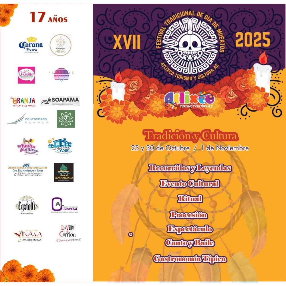 XVII Festival Tradicional de Da de Muertos