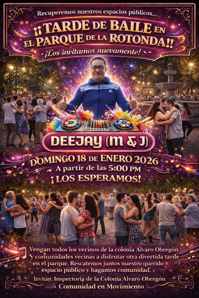 Tarde de Baile en el Parque de la Rotonda