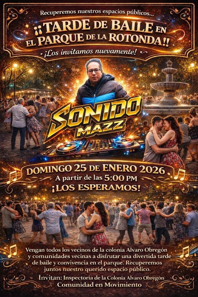 Tarde de Baile en el Parque de la Rotonda