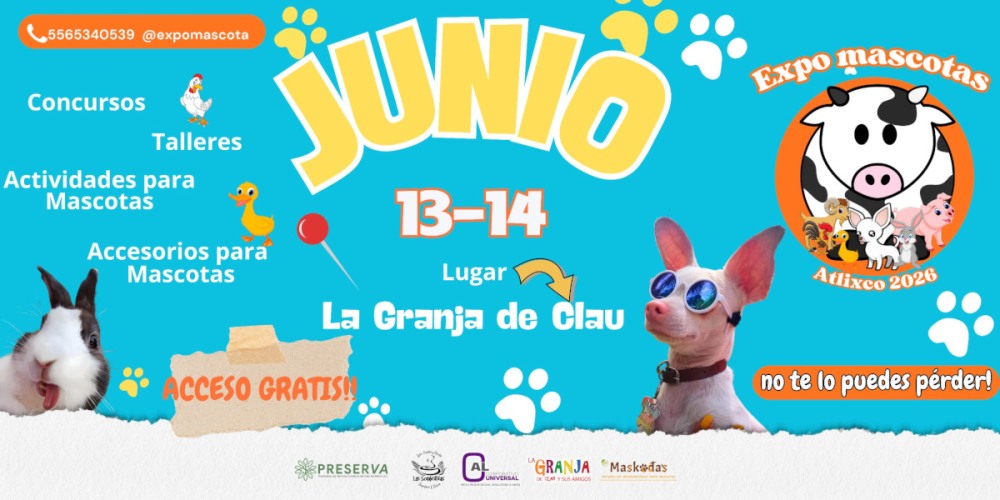 Expo Mascotas Atlixco 2026