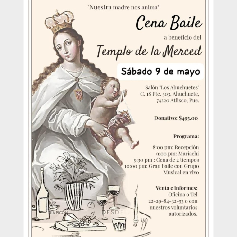 Cena Baile - Templo de la Merced