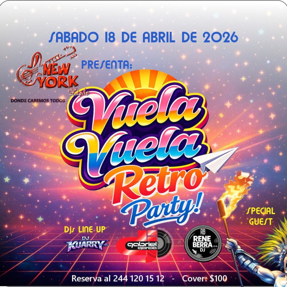 Vuela Vuela - Retro Party