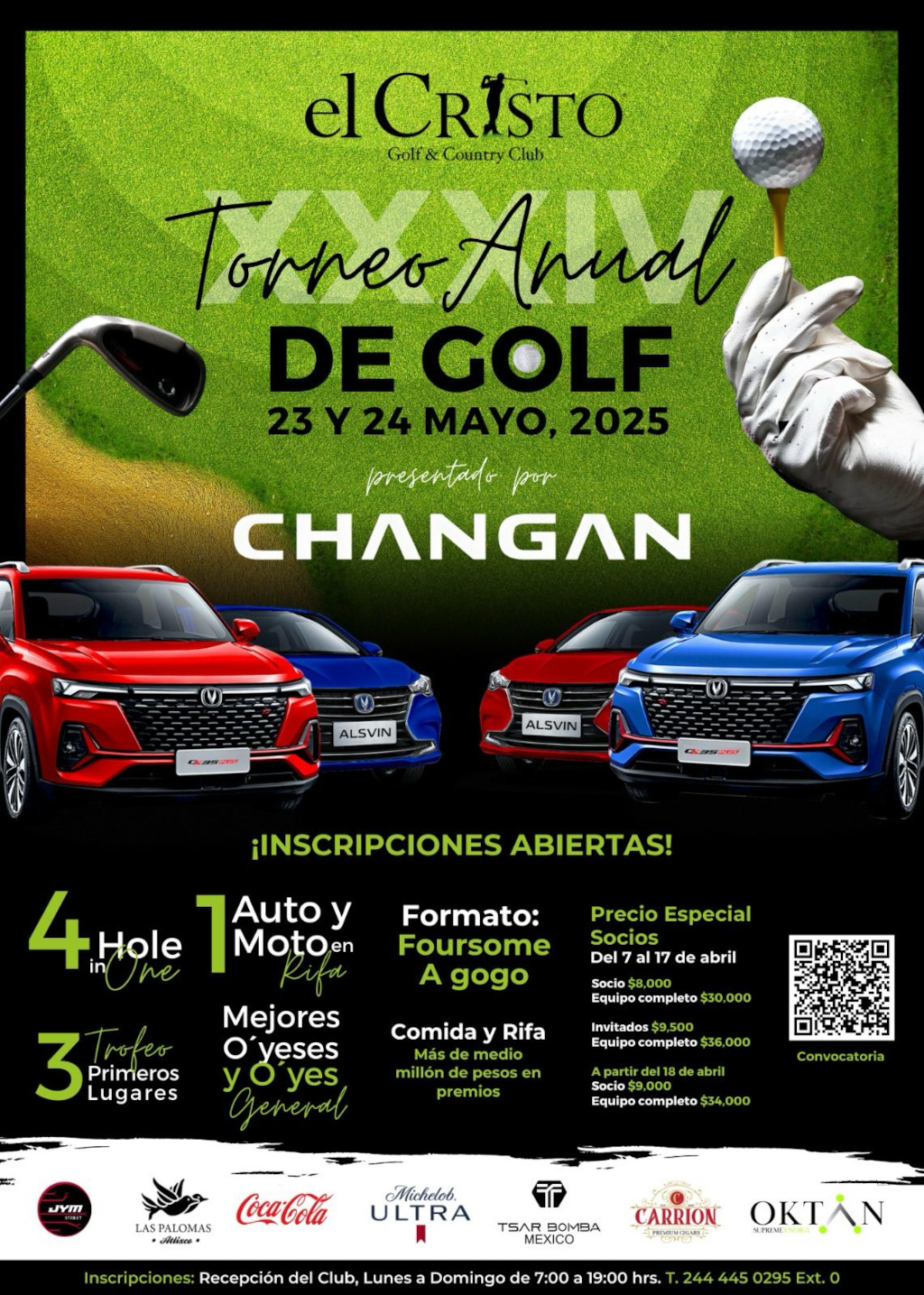 XXXIV Torneo Anual de Golf